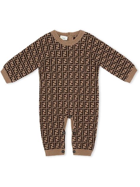 fendi baby jumpsuit free shipping|Fendi baby polo.